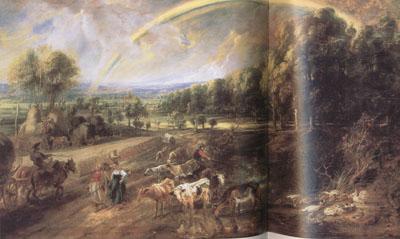 Peter Paul Rubens Landscape with a Rainbow (mk01) china oil painting image